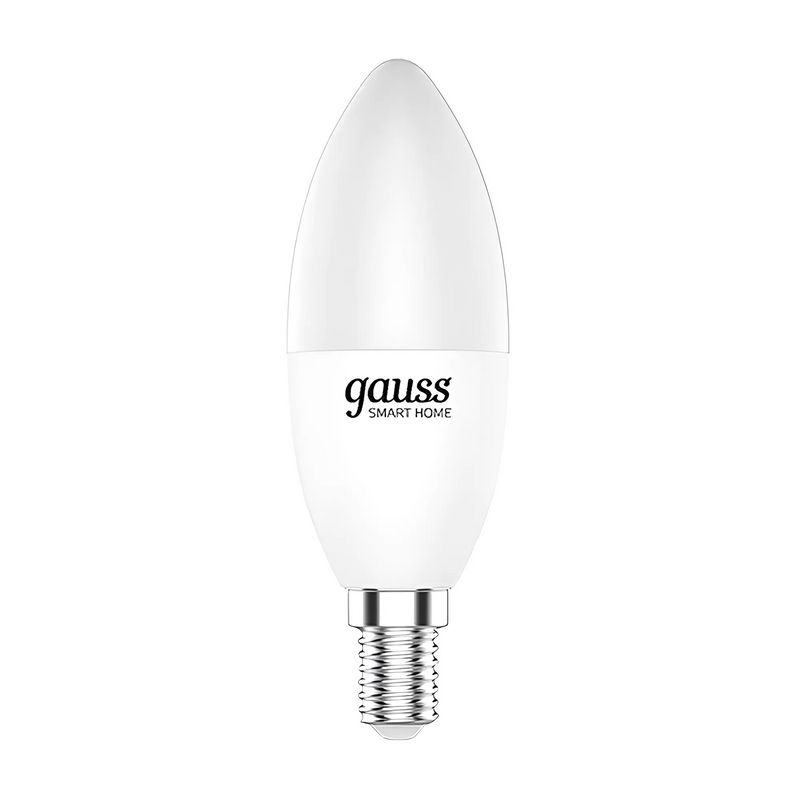 Лампа умная Gauss Smart Home RGBW 5Вт Е14 2700-6500К