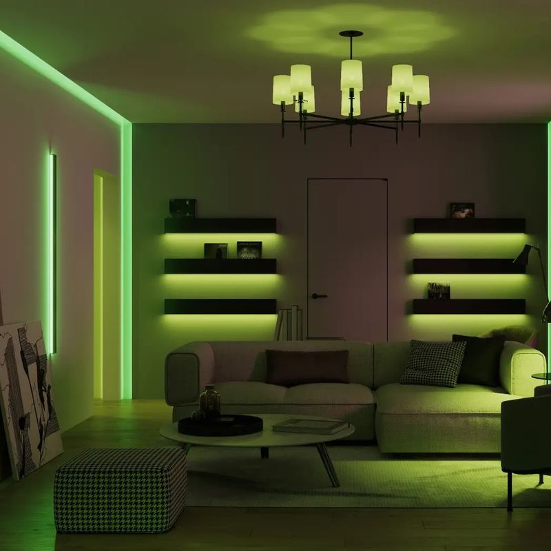 Лампа умная Gauss Smart Home RGBW 5Вт Е14 2700-6500К