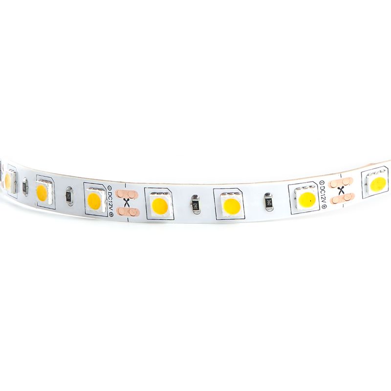 Лента светодиодная SMD 5050 60 шт/м 14,4Вт/м 12В 5000х10х2,32 мм 3000К IP20