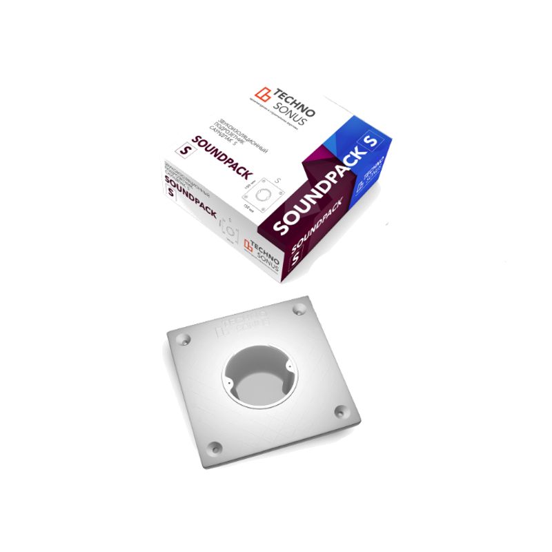 Подрозетник SoundPack S 1-местный 150х150 мм