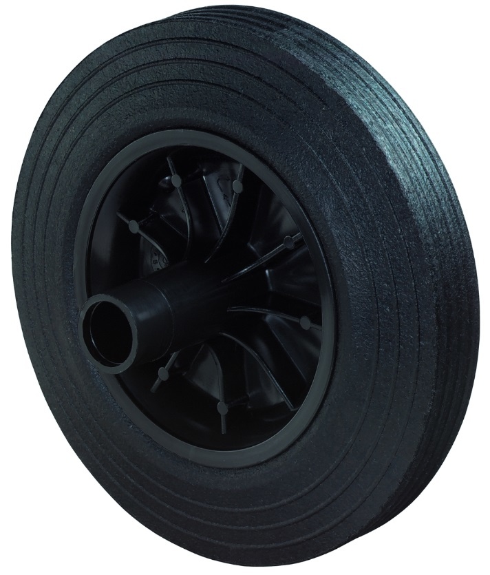 Колесо для мусорных контейнеров 200мм (C80-KU (Axle)) 4000200-KU