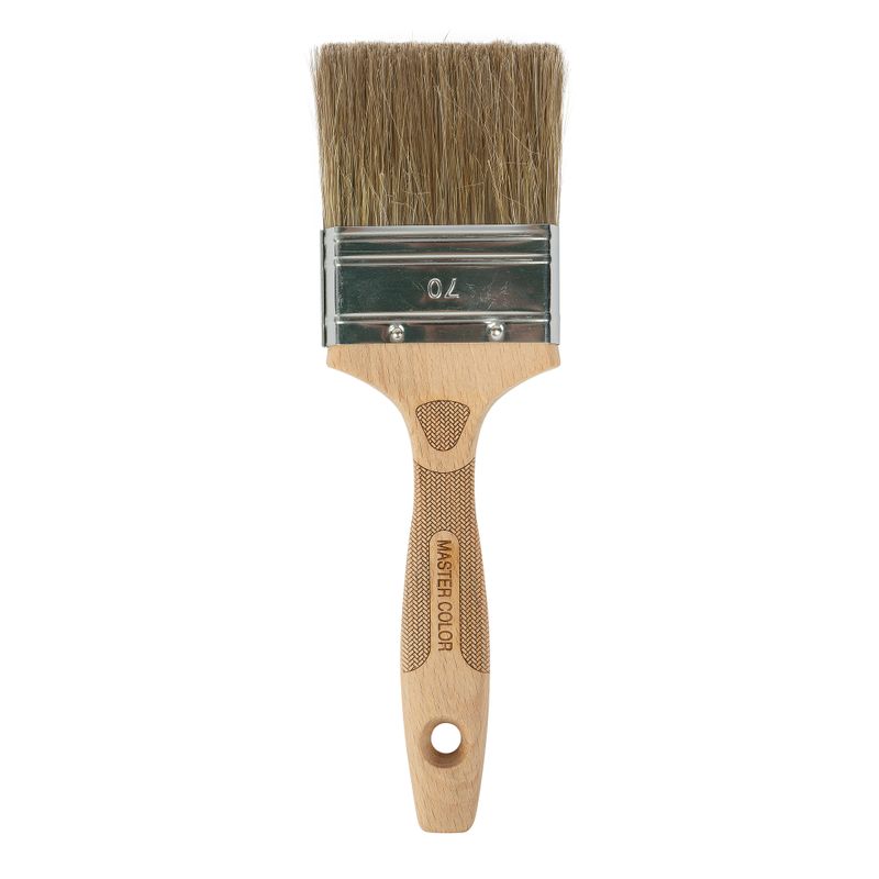 Кисть флейцевая 70 мм смешанная щетина Master Color