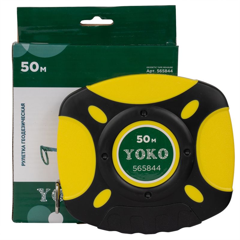 Рулетка геодезическая Yoko 50 м