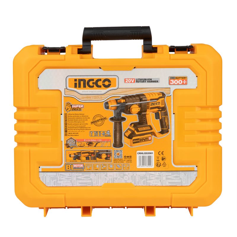 Перфоратор Ingco Industrial CRHLI202081 4 Ач 20 В