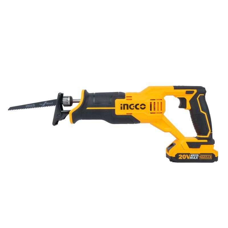 Сабельная пила Ingco CRSLI11521 2 Ач 20 В