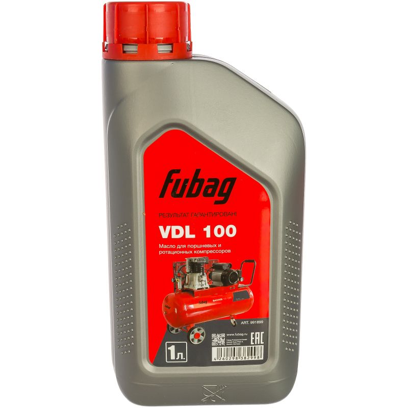 Масло для поршневых компрессоров Fubag VDL 100 1л
