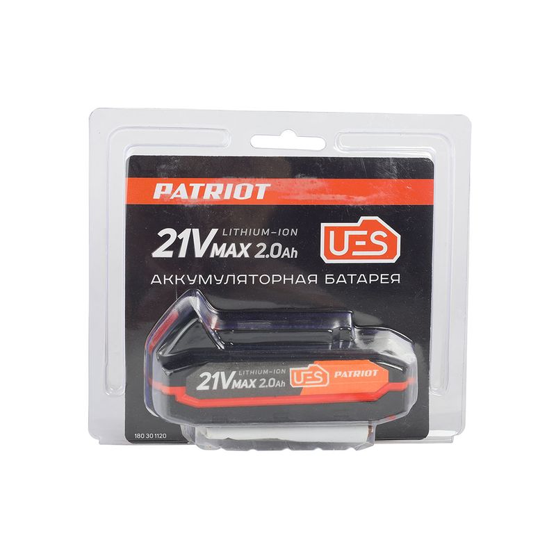 Аккумулятор Patriot BR Max Li-ion 21 В 2 Ач