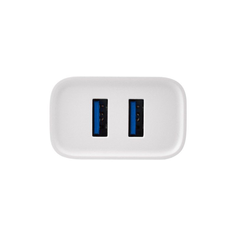 Устройство зарядное Rexant iPhone/iPad 2xUSB, 5V, 2.4 A белое