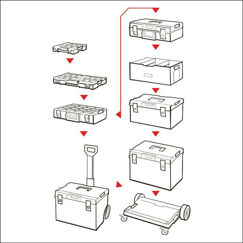 Ящик для инструментов Qbrick System One 350 Basic 59х39х32 см