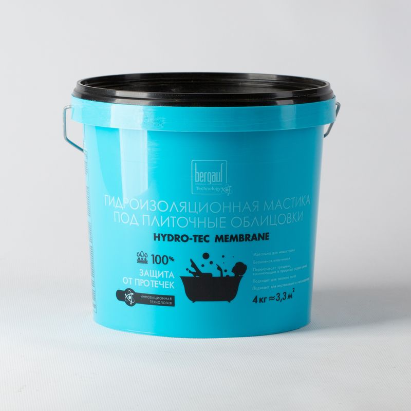 Гидроизоляция эластичная полимерная Bergauf Hydro-Tec Membrane 4 кг